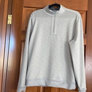 Reversible Southern Tide quarter zip. Tech material.